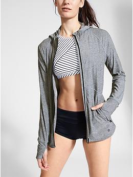 Pacifica Baja UPF Jacket Heather Athleta