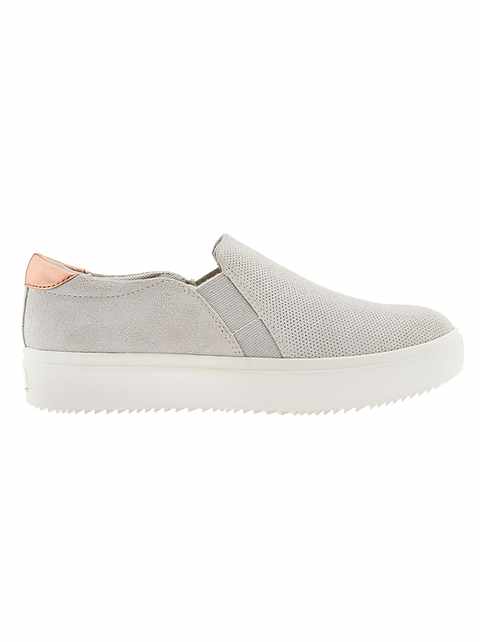 dr scholl's leta suede slip on sneaker