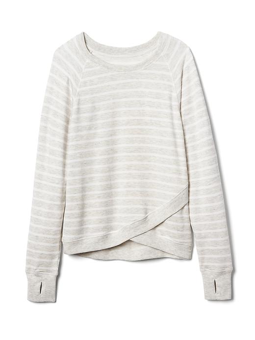 View large product image 1 of 2. Athleta Girl Stripe Criss Cross My Heart