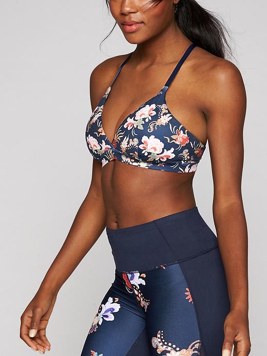 View large product image 1 of 1. Printed Inhale Bra