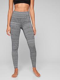 Athleta high rise jacquard chaturanga tight sale