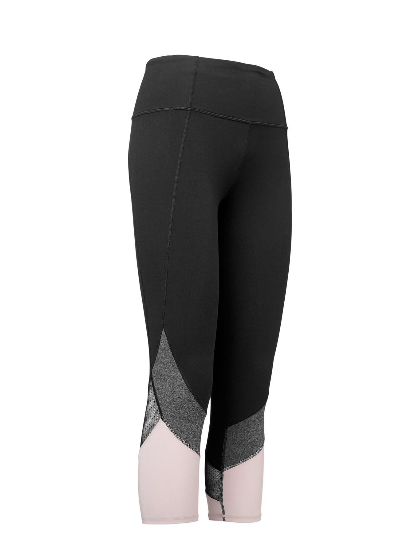 Colorblock Mesh Salutation Capri | Athleta