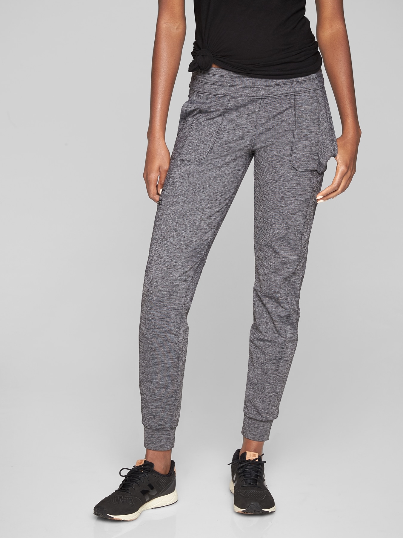 Athleta metro track deals trim jogger