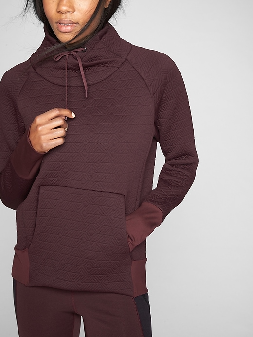 View large product image 1 of 1. Jacquard Elevation Pullover
