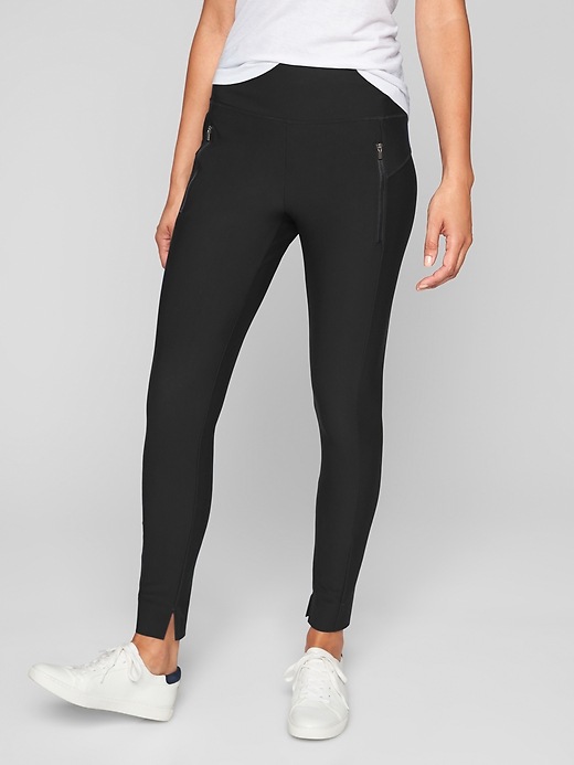 Athleta leggings and stellar tights as an alternative to Lululemon and Fabletics