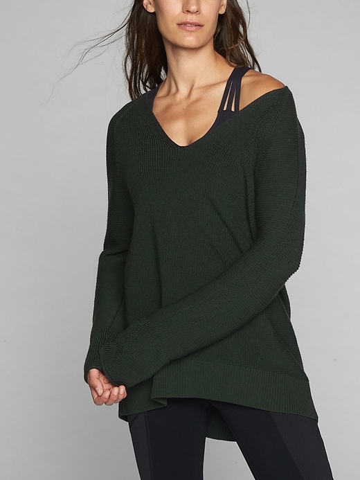 View large product image 1 of 1. Hanover V&#45Neck Sweater