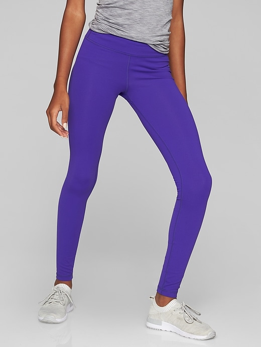 View large product image 1 of 1. Athleta Girl Chit Chat Tight 2.0