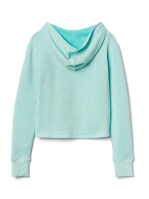 View large product image 2 of 2. Athleta Girl Crop 'till you drop hoodie