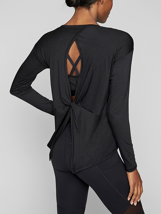 View large product image 1 of 1. Essence Twist Long Sleeve