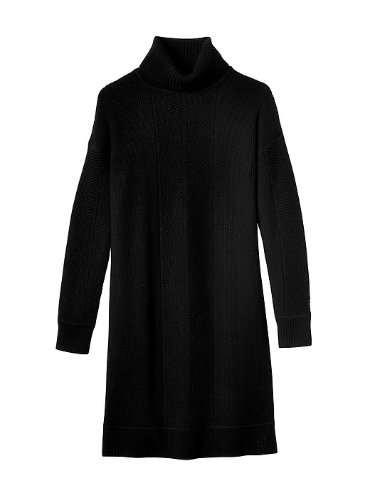 Image number 3 showing, Funnel Neck Sweater Dress