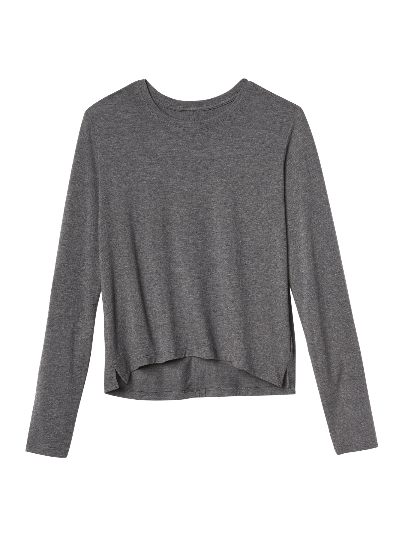 Threadlight Relaxed Side Slit Long Sleeve | Athleta