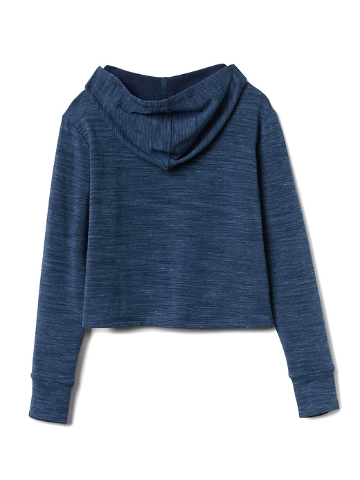 View large product image 2 of 2. Athleta Girl Crop 'till you drop hoodie