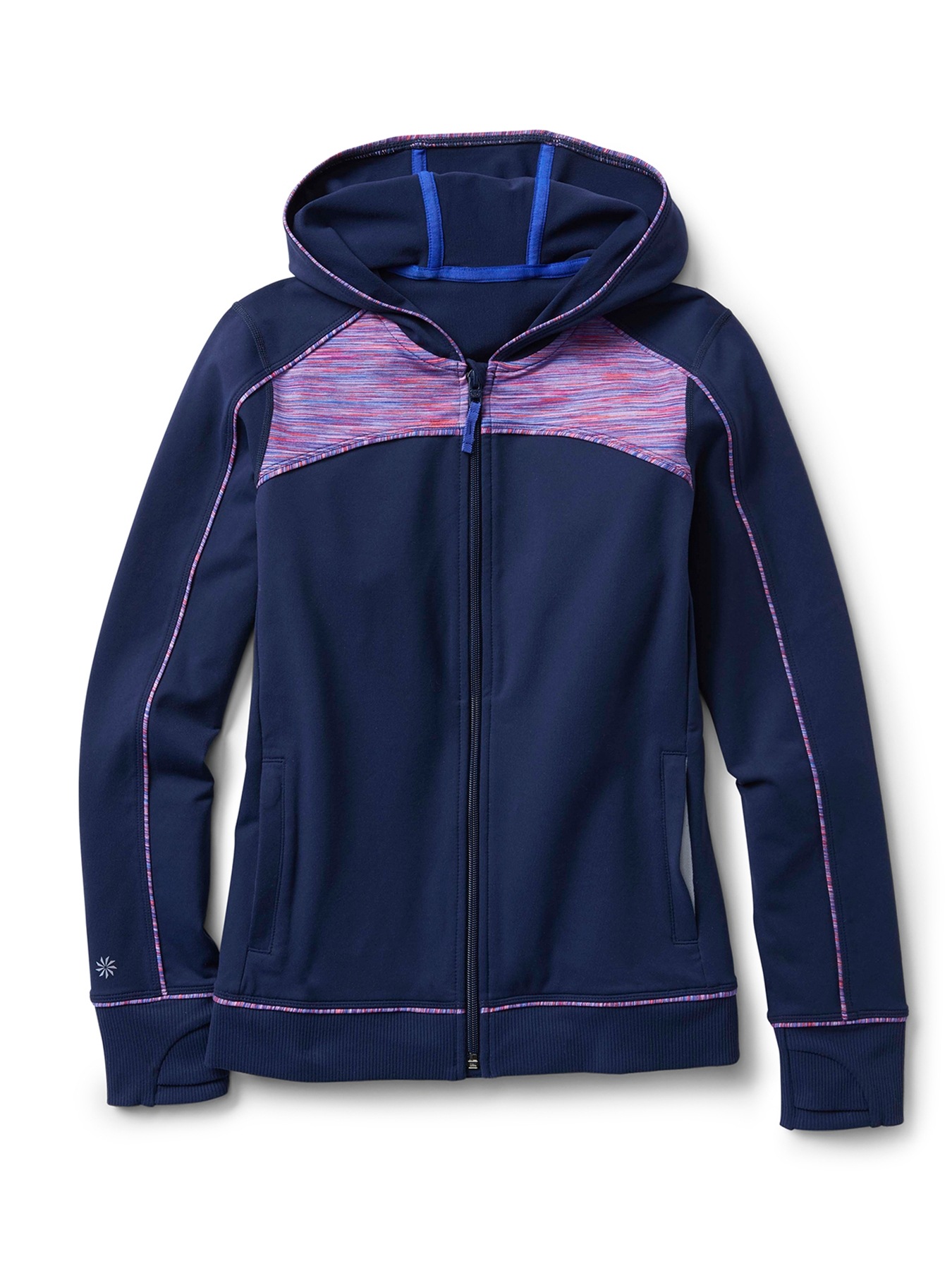 Athleta stronger long online hoodie