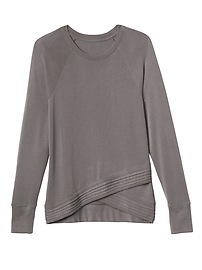 View large product image 3 of 3. Serenity Criss Cross Sweatshirt