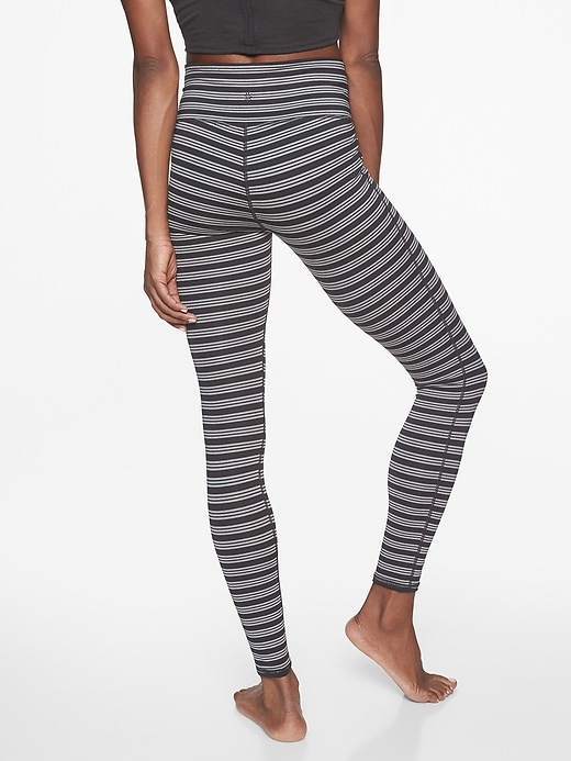 Image number 2 showing, High Rise Heather Stripe Chaturanga&#153  Tight