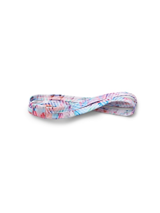 1 of 8 showing, with the color Kaleidoscope Print of product Athleta Girl Double Trouble Headband