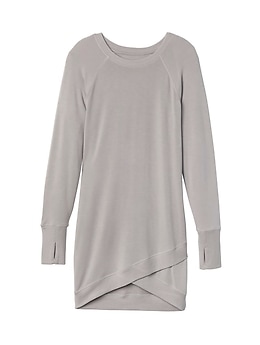 Criss Cross Sweatshirt Dress Athleta