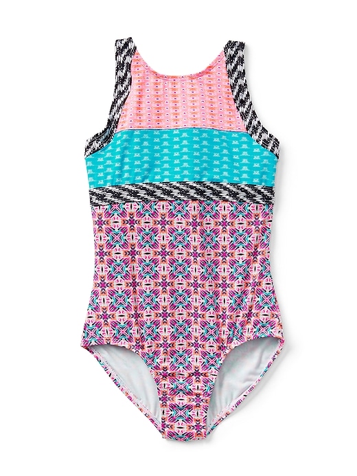View large product image 1 of 3. Mahalo High Neck One Piece