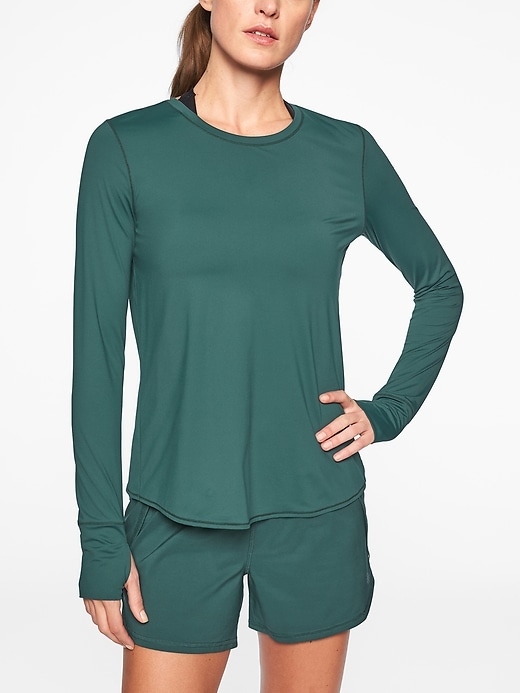 ヴェルディ×ATHLETA Sunlover UPF Tulip Back Top | Athleta