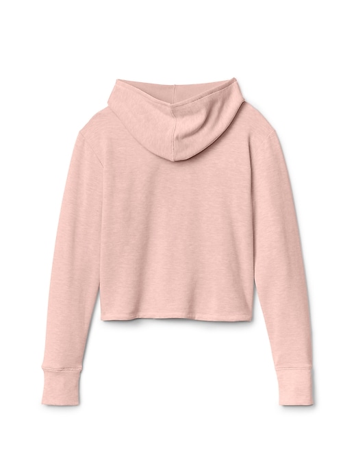 View large product image 2 of 3. Athleta Girl Crop 'till you drop hoodie