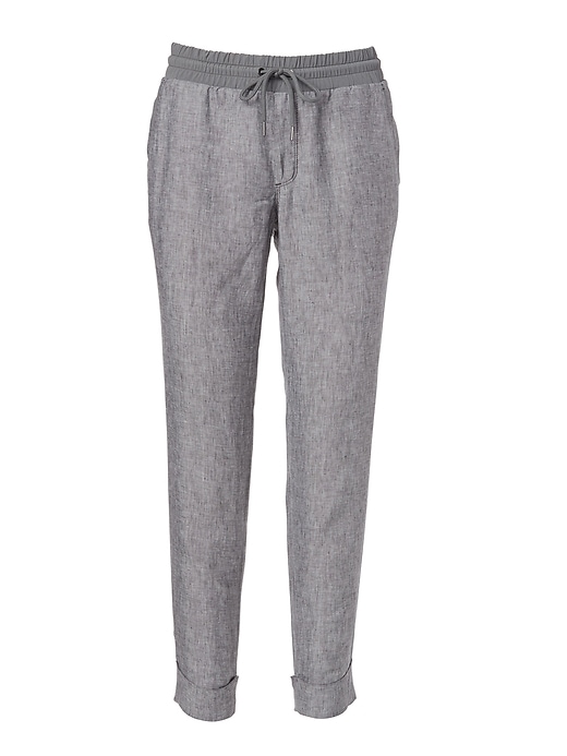 Image number 4 showing, Bali Linen Ankle Pant