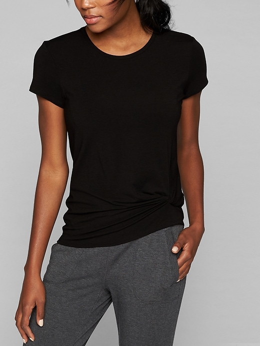 View large product image 1 of 1. Ultimate Side Knot Tee