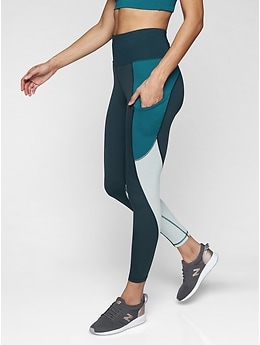 Athleta - *Insert some color* in your drawer full of black tights. ☝️  #PowerOfShe