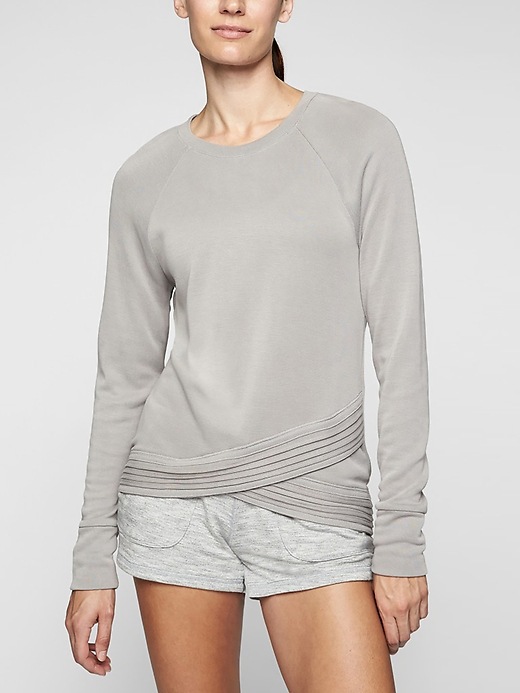 View large product image 1 of 1. Serenity Criss Cross Sweatshirt