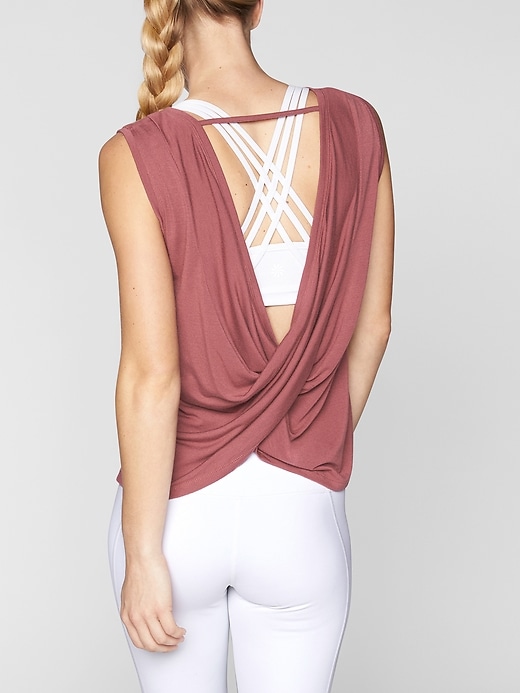 View large product image 1 of 1. Revive Drape Tank