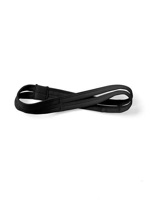 1 of 8 showing, with the color Black of product Athleta Girl Double Trouble Headband