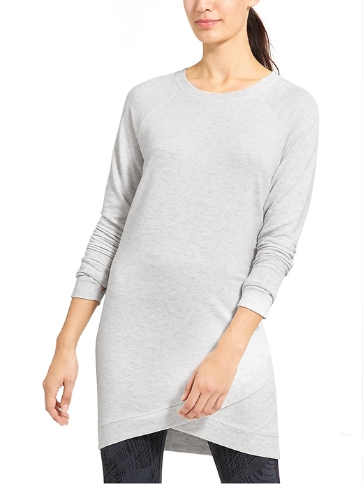 View large product image 1 of 1. Criss Cross Sweatshirt Dress
