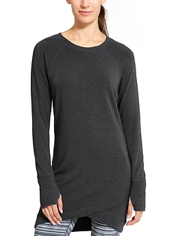 Athleta criss on sale cross sweatshirt dress