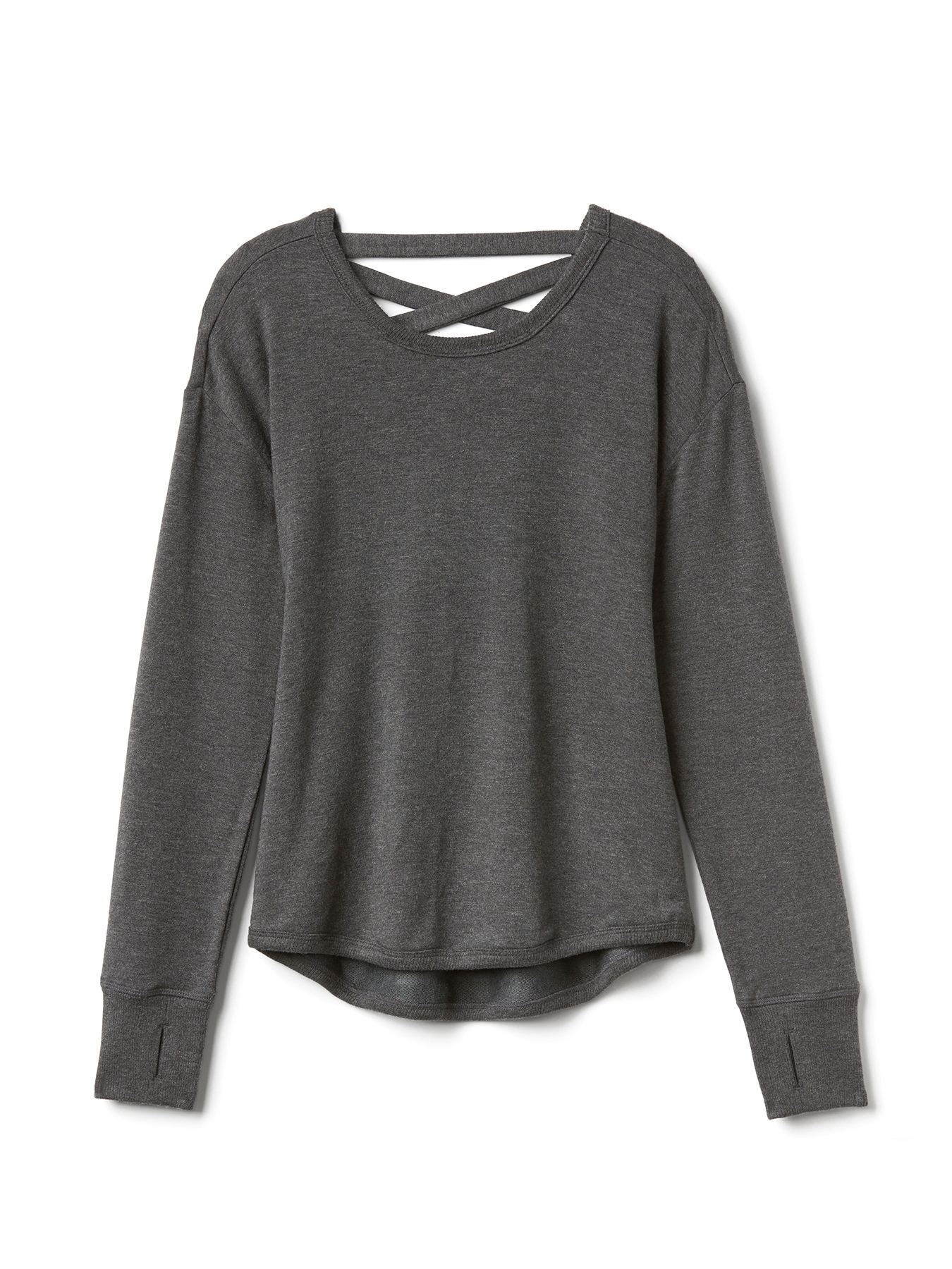 Athleta open back discount sweatshirt