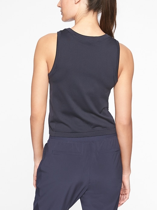 Image number 2 showing, Renew High Hip Length Ribbed Tank