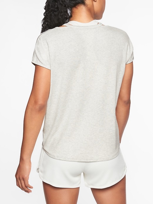 Image number 2 showing, Glimpse Open Neck Tee