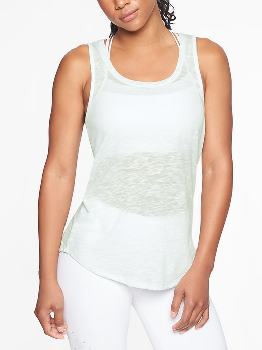 View large product image 1 of 1. Organic Daily Racerback Tank
