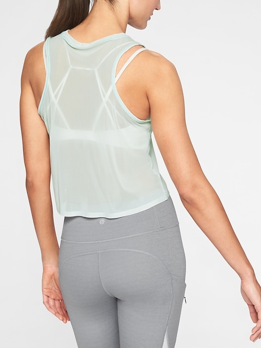 2 of 8 showing, with the color Spring Mint of product Micro Mesh Tank
