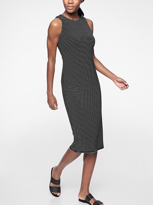 Image number 2 showing, Stripe Twist Back Dress