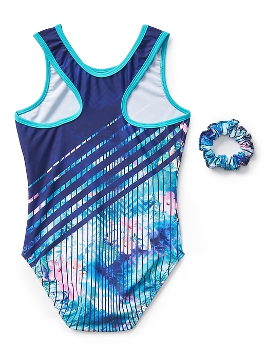 View large product image 2 of 3. Athleta Girl Tropical Leotard by Destira