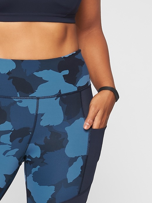 Image number 6 showing, All In Camo 7/8 Tight