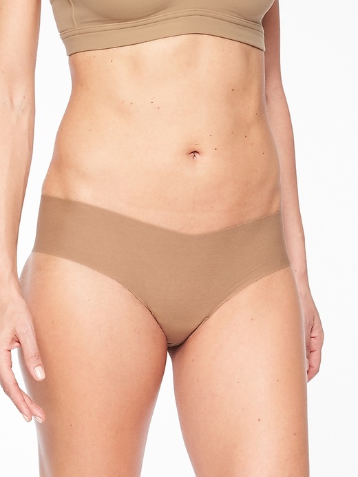 1 of 8 showing, with the color Maple Beige of product Incognita Cheeky Bikini