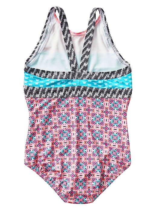 View large product image 2 of 3. Mahalo High Neck One Piece