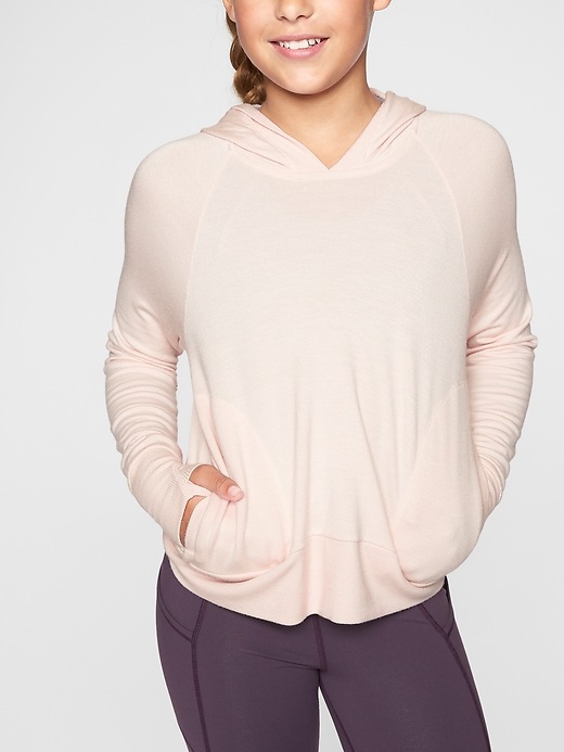 View large product image 1 of 1. Athleta Girl Outside the Box Hoodie