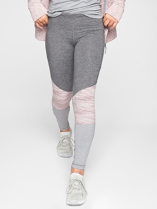 Image number 1 showing, Athleta Girl Spliced Chit Chat Tight