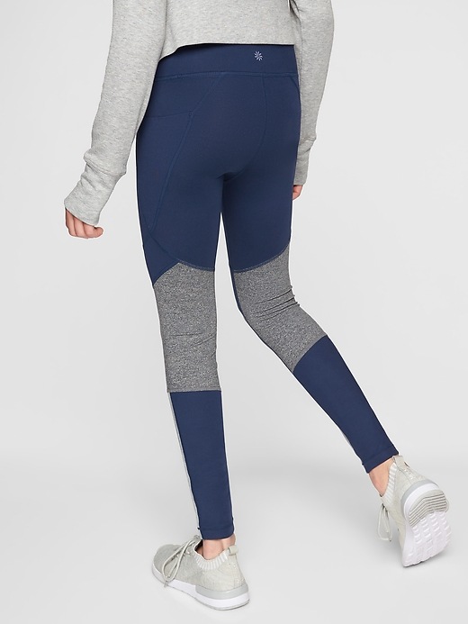View large product image 2 of 3. Athleta Girl Spliced Chit Chat Tight