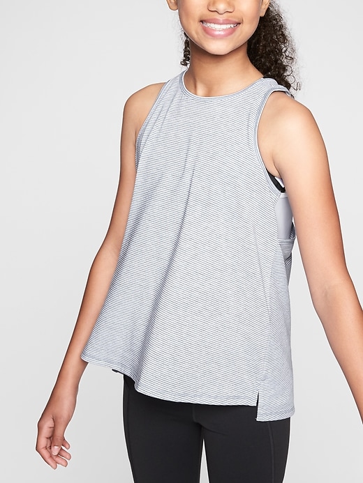 View large product image 1 of 1. Athleta Girl Most Valuable Layer Tank