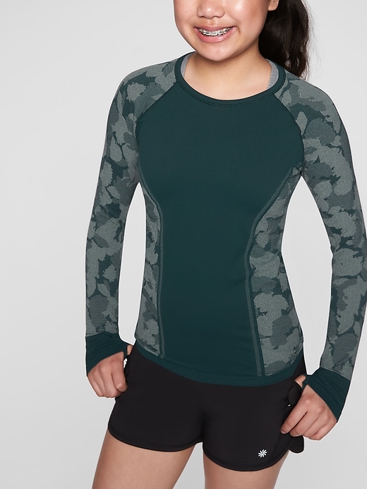 Image number 1 showing, Athleta Girl Tracker Top