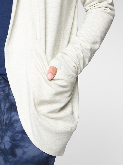 Image number 3 showing, Athleta Girl Wrap &#39N Roll Sweatshirt
