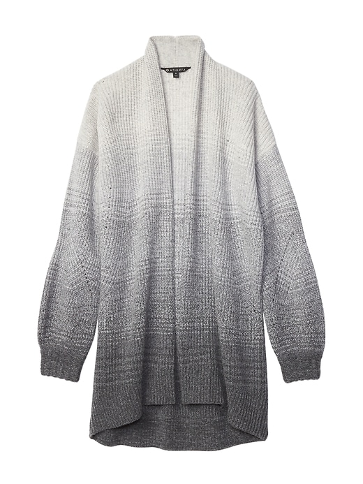 Image number 4 showing, Wool Cashmere Lucca Ombré Wrap