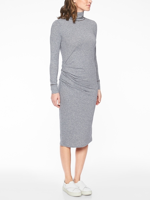 View large product image 1 of 1. Industry Turtleneck Dress